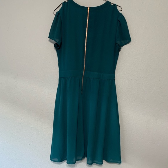 Jewel tone skater dress - Picture 4 of 4